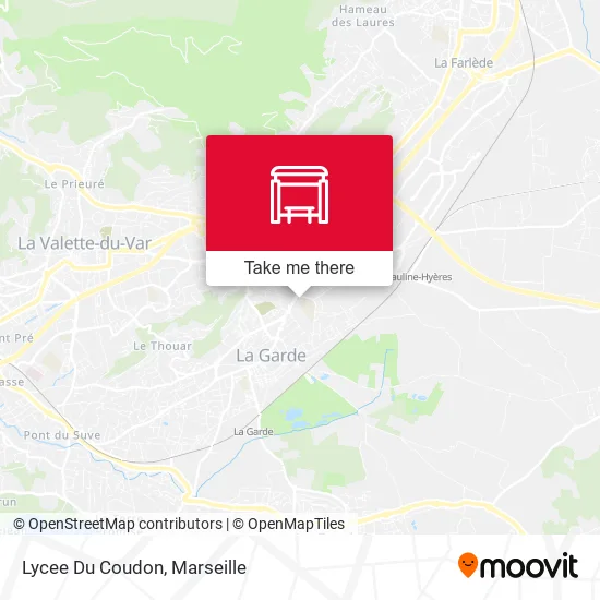 Lycee Du Coudon map