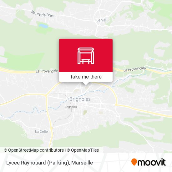 Lycee Raynouard (Parking) map