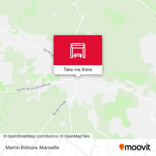 Martin Bidoure map