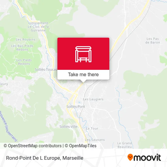 Rond-Point De L Europe map