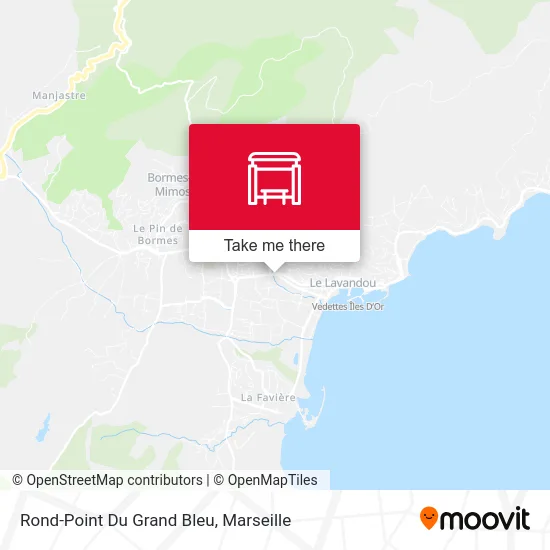 Rond-Point Du Grand Bleu map