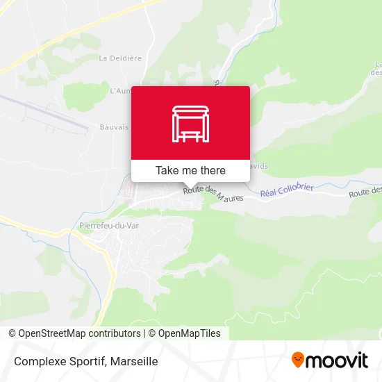 Complexe Sportif map