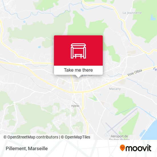 Pillement map