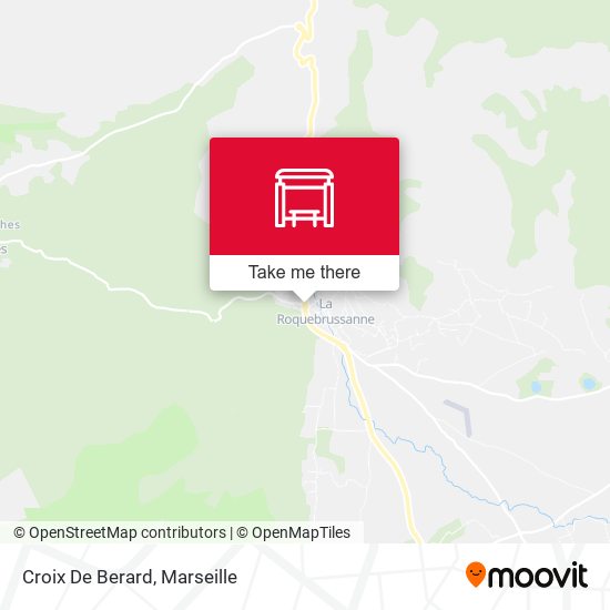 Croix De Berard map