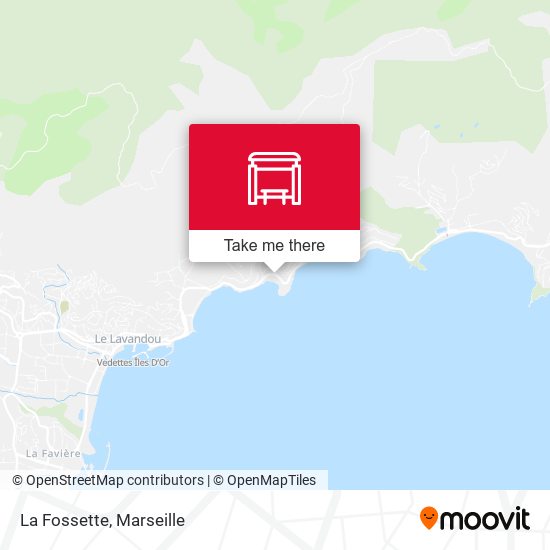 La Fossette map