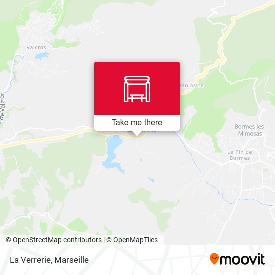 La Verrerie map