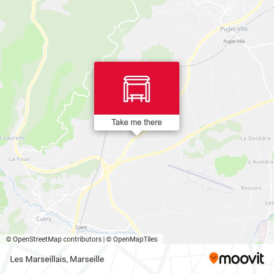 Les Marseillais map