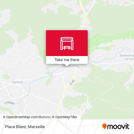 Place Blanc map