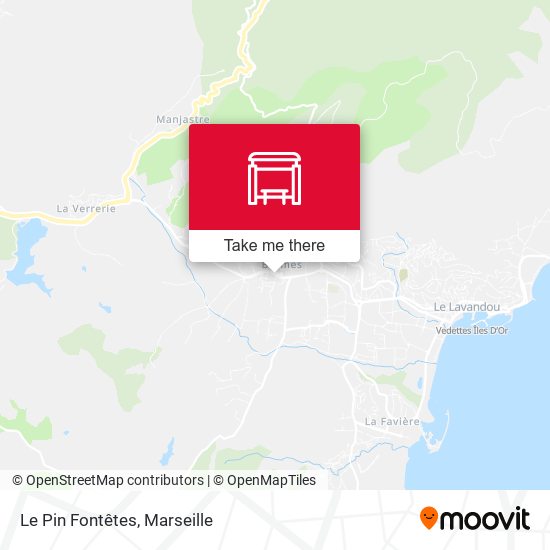 Le Pin Fontêtes map