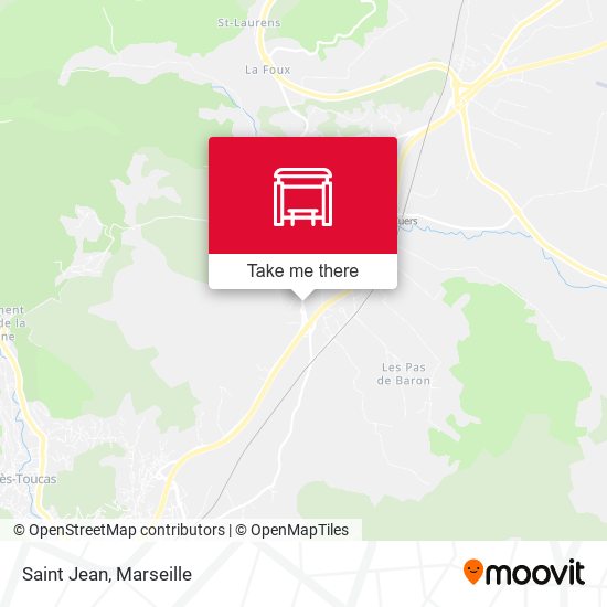 Saint Jean map