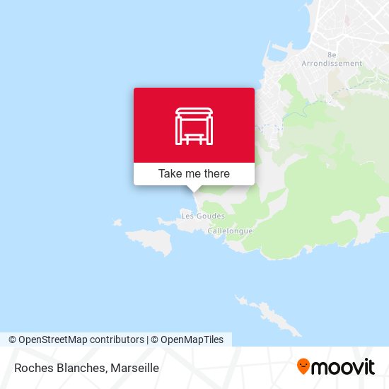 Roches Blanches map