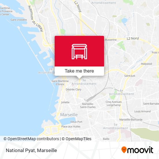 National Pyat map