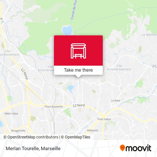 Merlan Tourelle map