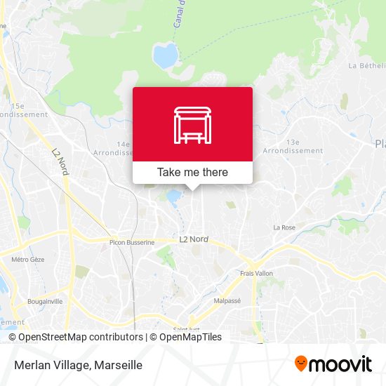 Merlan Village map