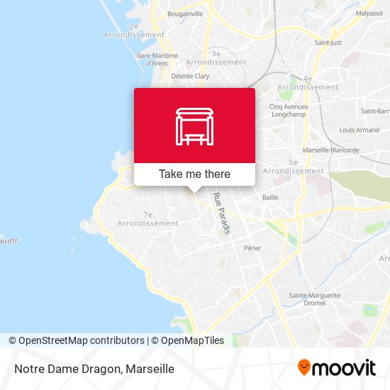 Notre Dame Dragon map