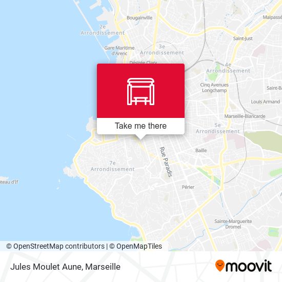 Jules Moulet Aune map