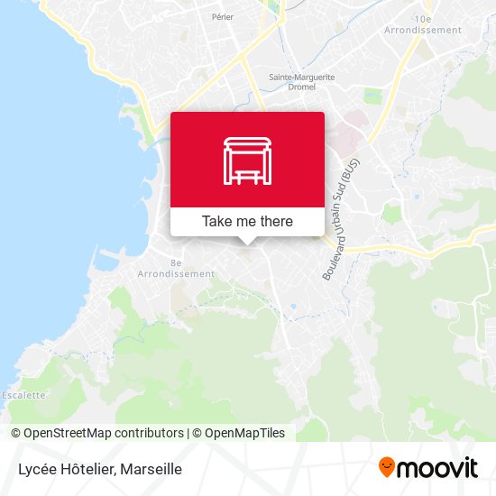 Lycée Hôtelier map