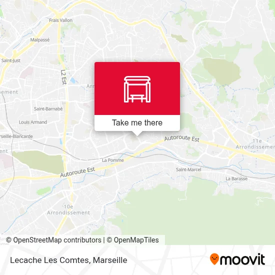 Lecache Les Comtes map