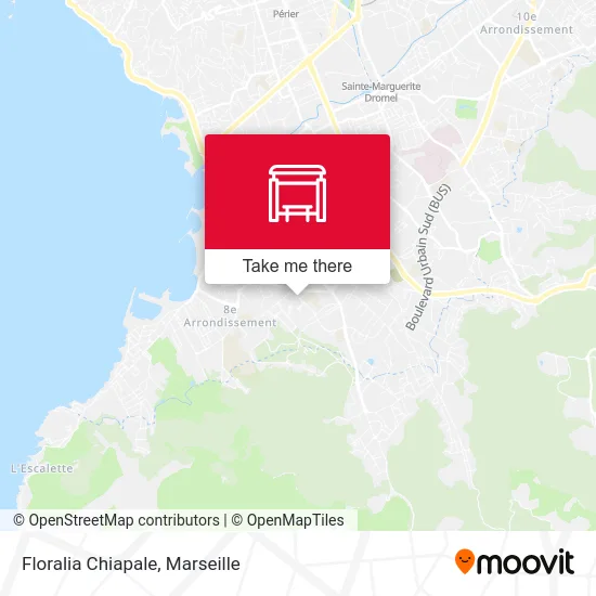 Floralia Chiapale map