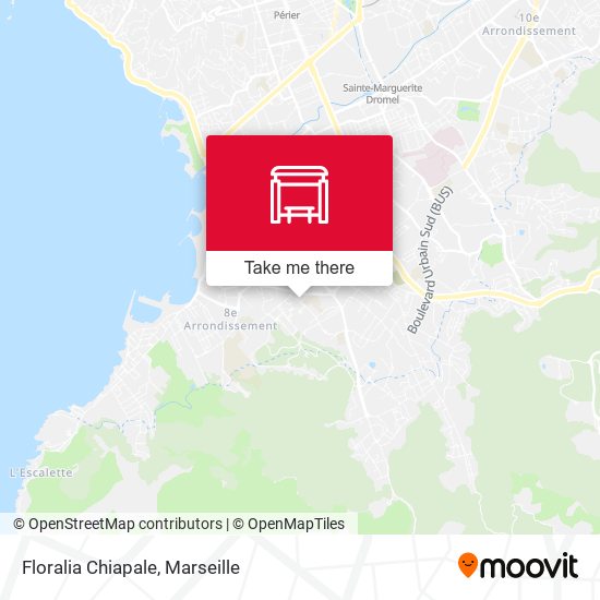 Floralia Chiapale map