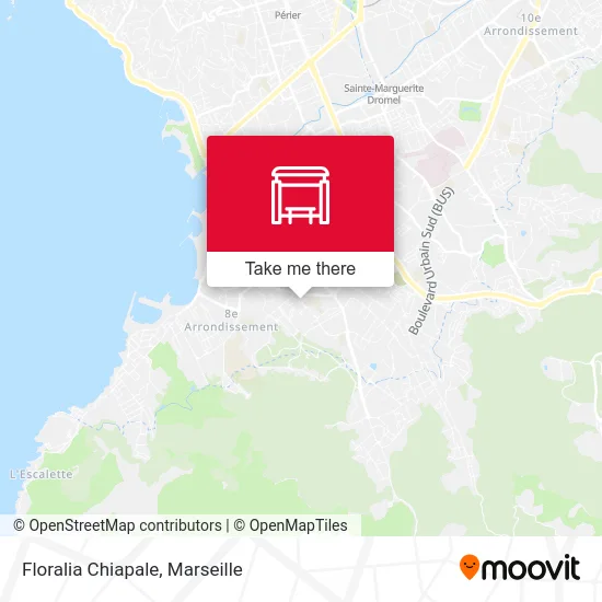 Floralia Chiapale map