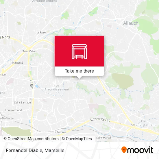 Fernandel Diable map