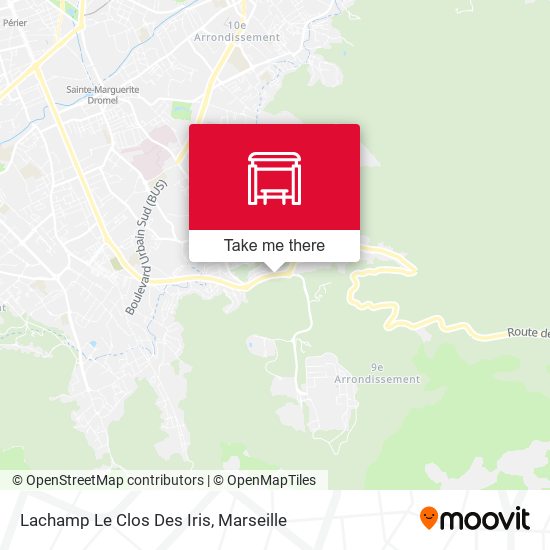 Lachamp Le Clos Des Iris map