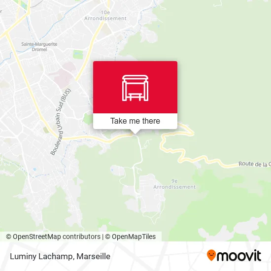 Luminy Lachamp map