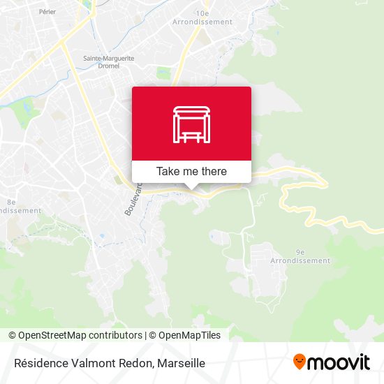 Résidence Valmont Redon map