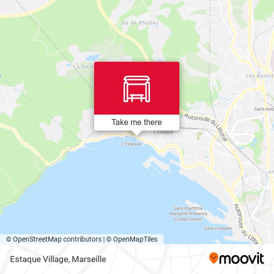 Estaque Village map