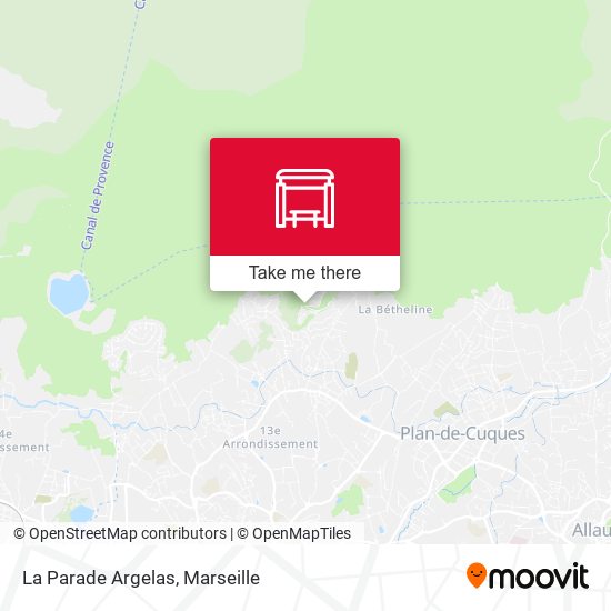 La Parade Argelas map