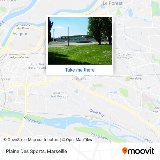 Plaine Des Sports map