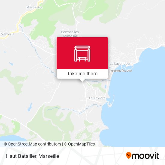 Haut Batailler map