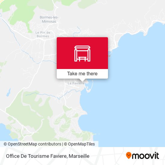 Mapa Office De Tourisme Faviere