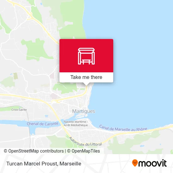 Turcan Marcel Proust map