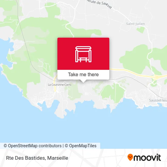 Rte Des Bastides map