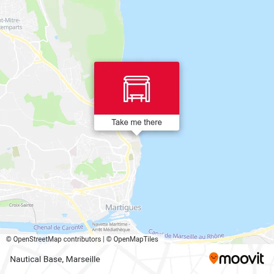 Base Nautique map