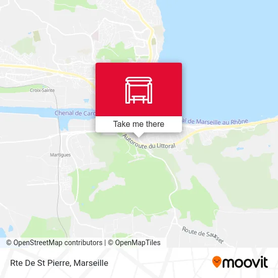 Rte De St Pierre map