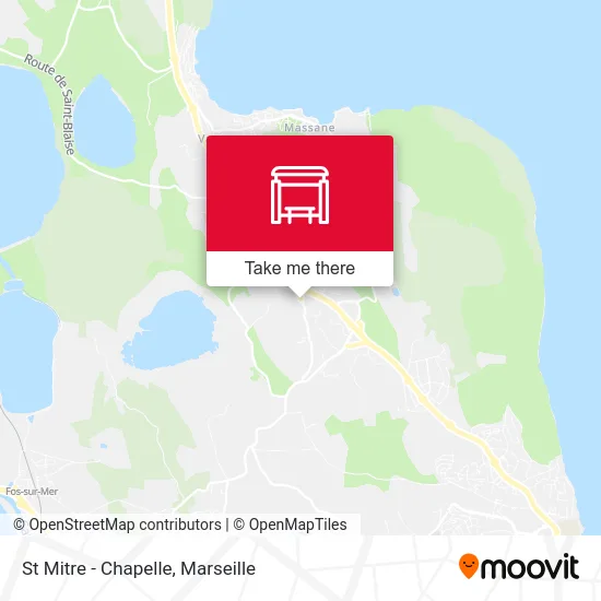 St Mitre - Chapelle map