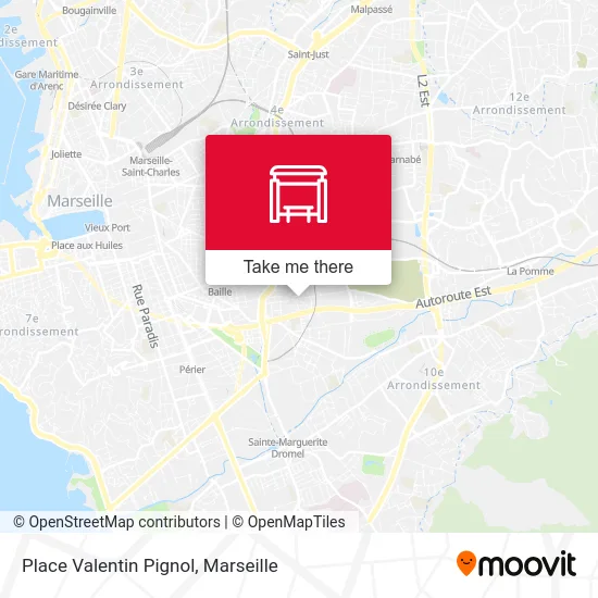 Place Valentin Pignol map