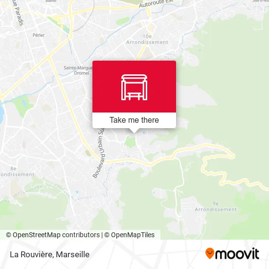 La Rouvière map