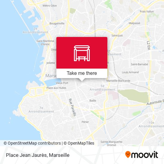 Place Jean Jaurès map