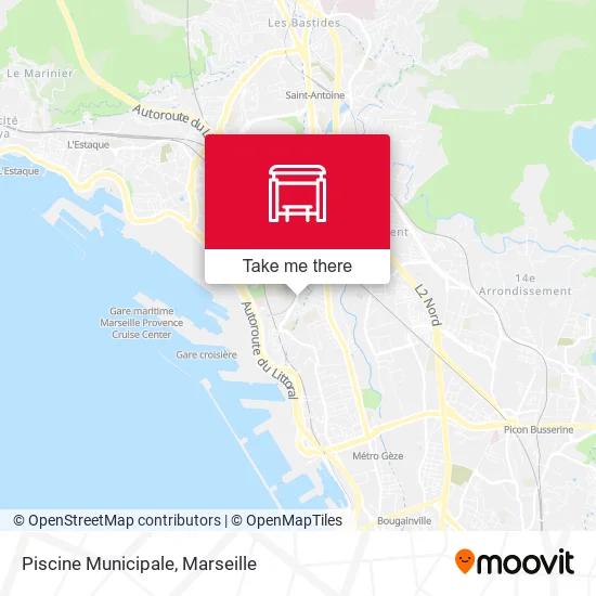 Piscine Municipale map