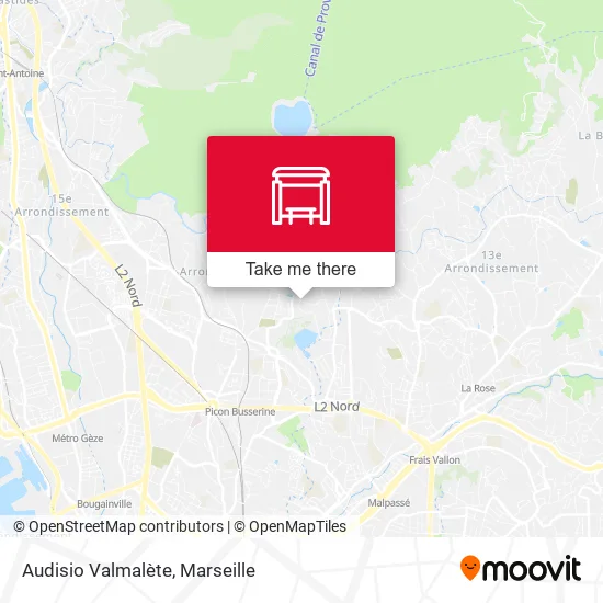 Audisio Valmalète map