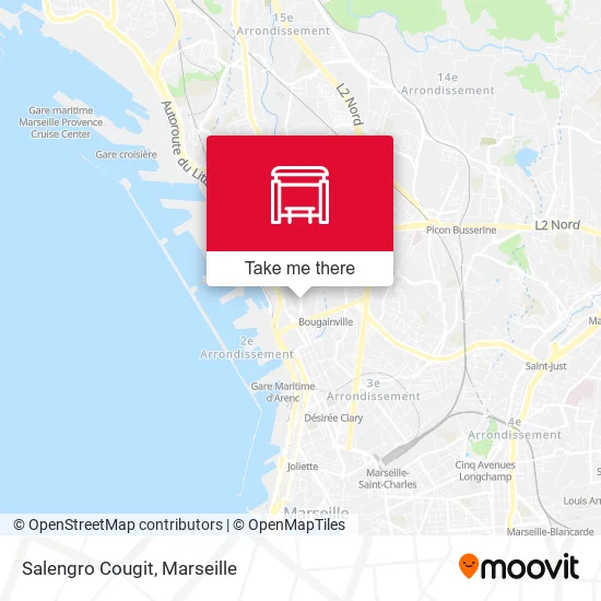 Salengro Cougit map