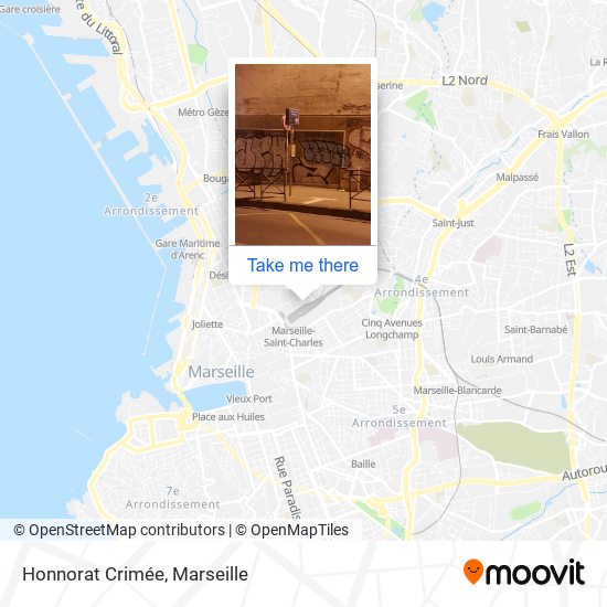 Honnorat Crimée map