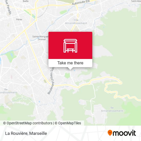 La Rouvière map