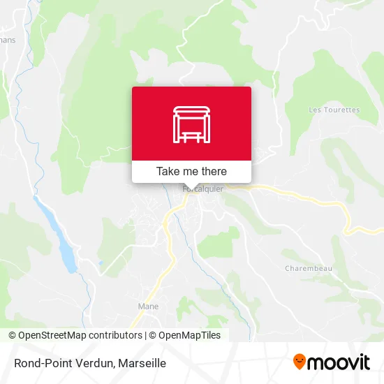 Rond-Point  Verdun map