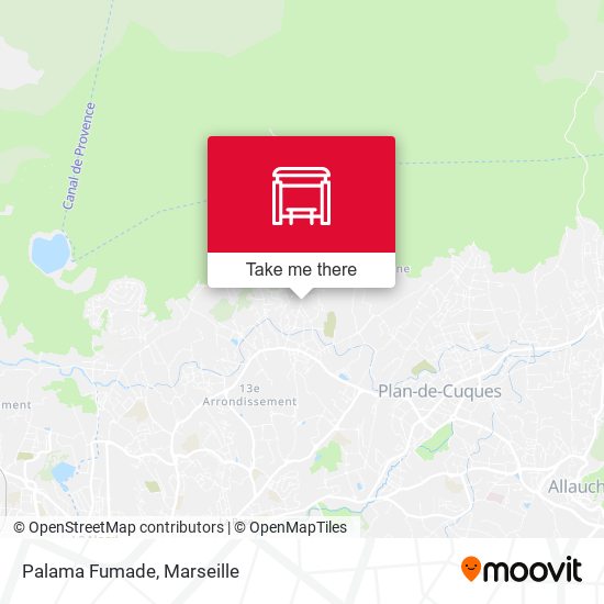 Palama Fumade map