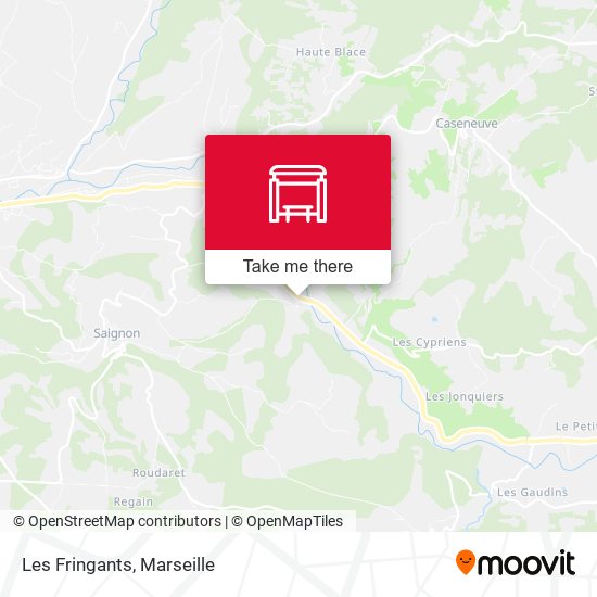 Les Fringants map